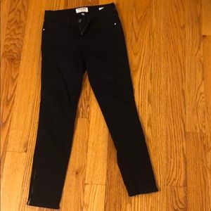 Frame Le Skinny dr Jeanne Crop Navy Jeans Size 25